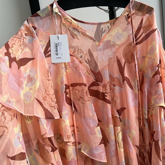 TED BAKER Pegaia Layered Chiffon Mini Dress size 4 NWT - Picture 6 of 7